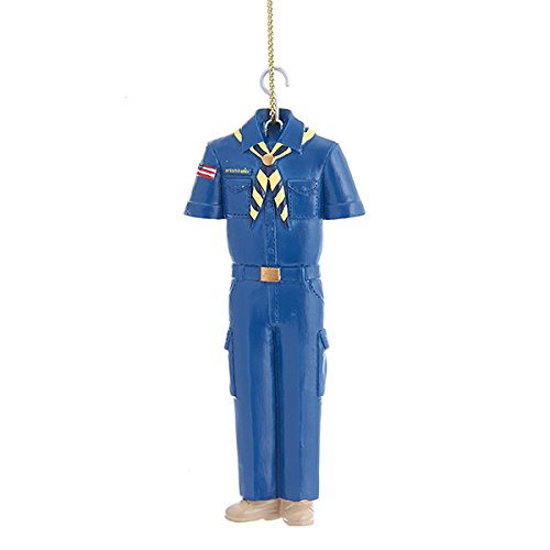 Kurt Adler 4-Inch Resin Cub Scout Uniform Christmas Ornament