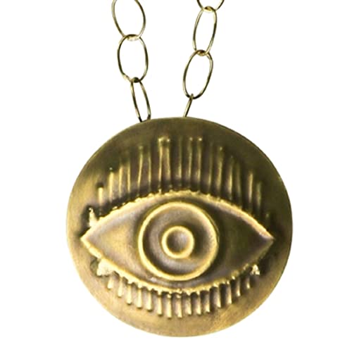 HomArt AREOhome Eye Pendant - Round, Brass