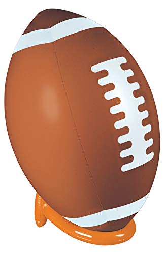 Beistle Inflatable Football & Tee Set Party Accessory (1 count) (1/Pkg)