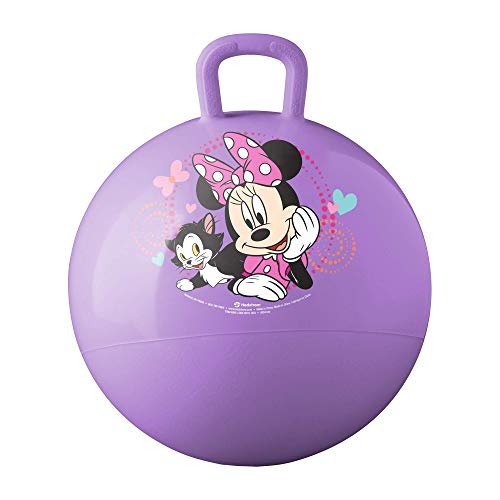 UPD Hedstrom Minnie Mouse Happy Helpers Hopper Ball, Hop Ball for Kids, 15 Inch