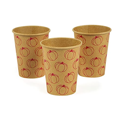 Fun Express HALLOWEEN PUMPKIN PARTY CUP - Party Supplies - 8 Pieces