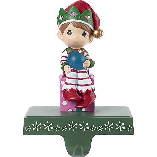 Precious Moments Elf Stocking Holder, Multi