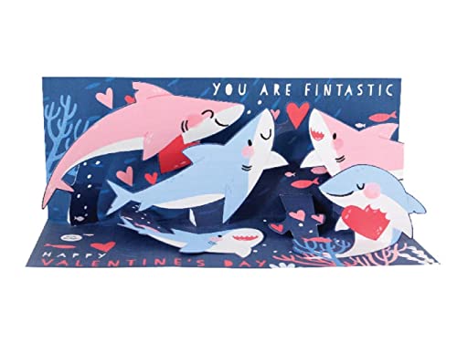 Up With Paper A376LIT Fantastic valentine with Light Greeting Card, 9-inch Length