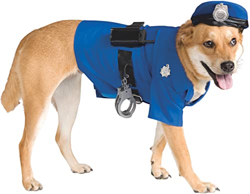 Rubie's Police Dog Pet Costume, X-Large