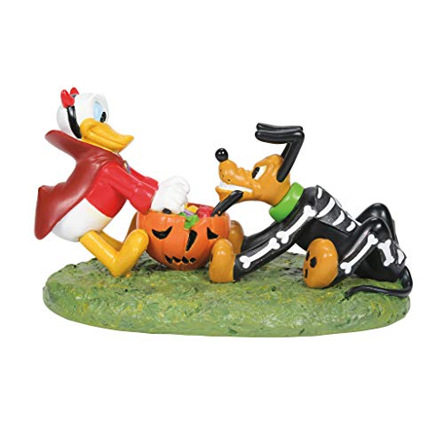 Department 56 Disney Village Halloween Accessories Donald and Pluto&
