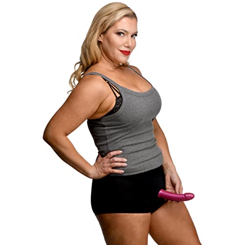 STRAP U Mod Active Style Boxer-Brief Strap-On Harness with Built in O-Ring. Pegging Toys for Couples & Sex Adult Women and Men. Cotton Spandex, Machine Washable, Black, Size 3XL (AE810-3XL)