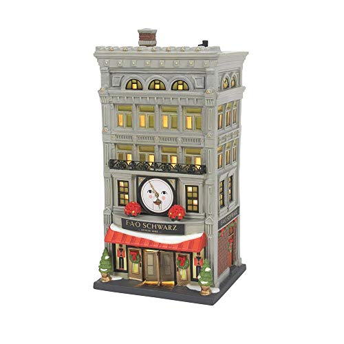 Department 56 Christmas in The City FAO Schwarz Lighted Building
