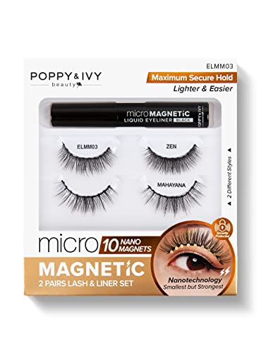 Absolute New York Poppy & Ivy Zen Micro Magnetic Lash & Liner Set