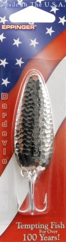 Dardevle 162 Dardevlet - Hammered Nickel 3/4 oz. - 2 7/8" x 1 3/16"