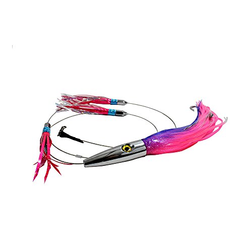 MagBay Lures High Speed Daisy Chain Savage Plomerito 12" Wahoo Lure (Pink and Blue)