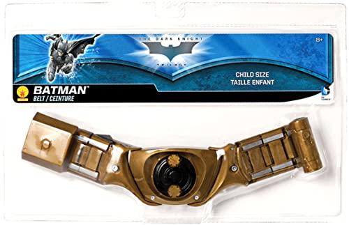 Rubie's Batman: The Dark Knight Rises: Batman Utility Belt, Child Size (Gold)