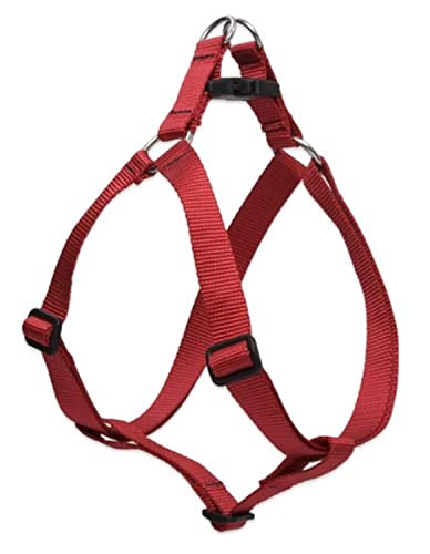 Lupine Pet Basics 3/4" Red 20-30" Step In Harness for Medium Dogs