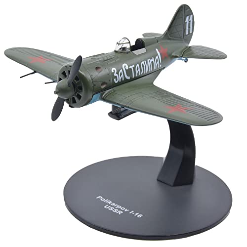 Motor City Classics Warbirds of WWII Diecast Collectible Model Polikarpov I-16 USSR (1:72 Scale)