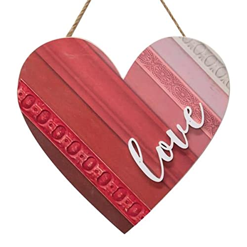 CWI Love Wooden Heart Hanger