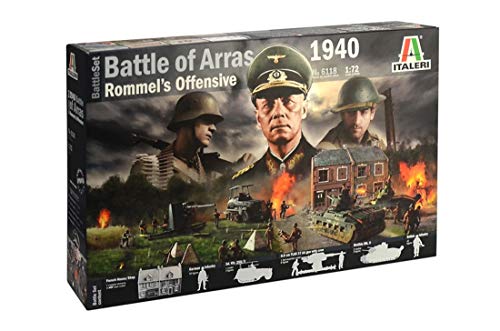 MRC Italeri 1: 72¬¨‚Ä†510006118¬¨‚Ä†WWII Set:Battle of Arras '40.