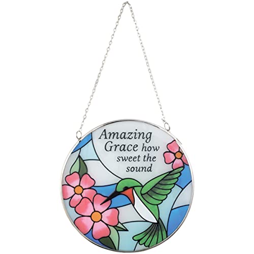 Carson Home 10352 Amazing Grace Suncatcher, 11.25-inch Length