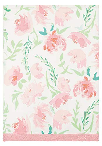 Peking Handicraft 04BC31C Floret Study Kitchen Towel, 25-inch Long, Cotton