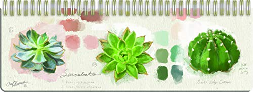 LANG Succulent Study Weekly Organizer (1381006)