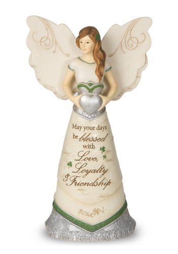 Pavilion Gift Company 82340 Elements Irish Blessings Angel Figurine, 6-1/2-Inch