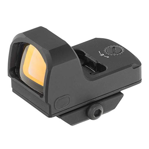Leapers UTG OP3 Micro SL, Red 4.0 MOA Single Dot, Side Loading, Black