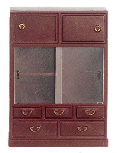 Aztec Imports Dollhouse Miniature 1:24 Scale 1/2" Cabinet 