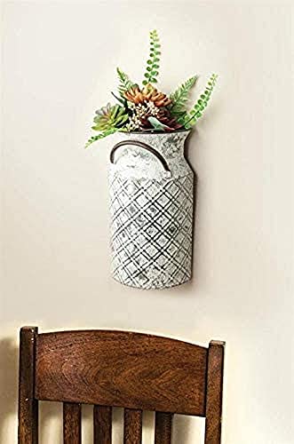 Manual Metal Wall Planter Decorative Bucket