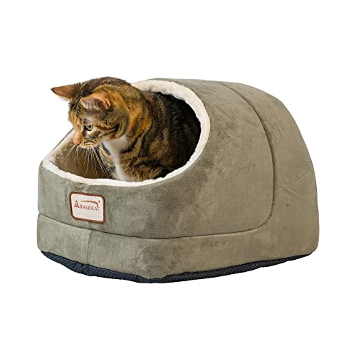 Armarkat Laurel Green Cat Bed Size, 18-Inch by 14-Inch