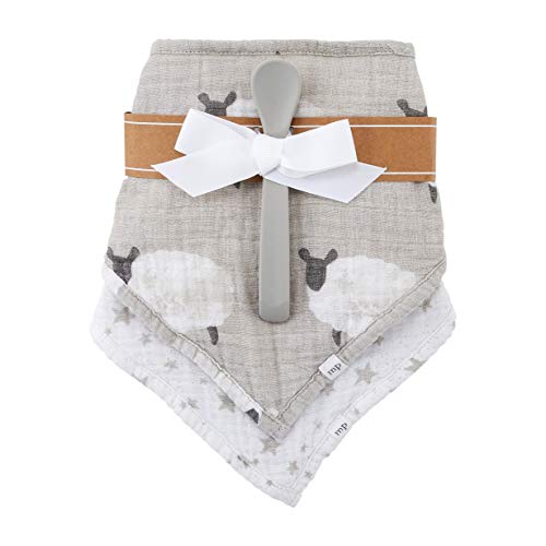 Mud pie Bibs and Spoon