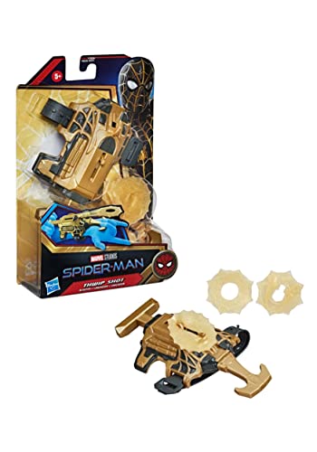 Hasbro Spider-Man Marvel Thwip Shot Blaster Role Play Toy, Includes 3 Stretchy Web Projectiles, for Kids Ages 5 and Up
