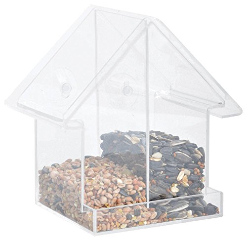 Esschert Design FB372 Acrylic Combi Window Feeder House