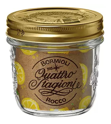 Bormioli Rocco Quattro Stagioni Jar with Lid - Wide Mouth - .2 L (6.75 oz.)
