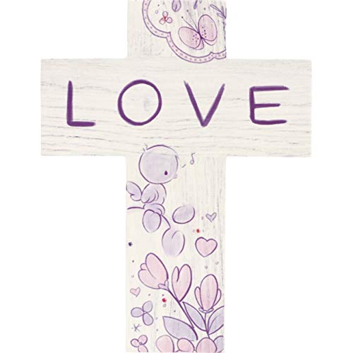 Precious Moments Love Wood Wall Cross 182411