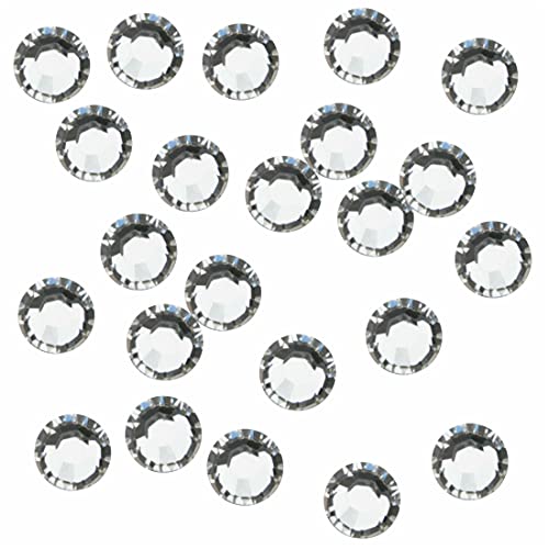 Rhinestone Genie Hotfix Rhinestones, Professional Grade Crystal Glass, Available in Several Colors, Sizes, and Quantities. (ss10 (3mm) / 1440 pcs, Crystal Clear)