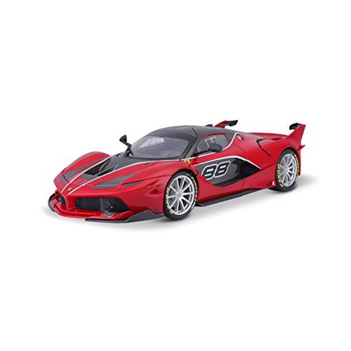 Maisto Bburago 18-16907RD Signature 1/18 Scale Diecast - 18-16907 Ferrari FXX K Supercar Red, Multicolor