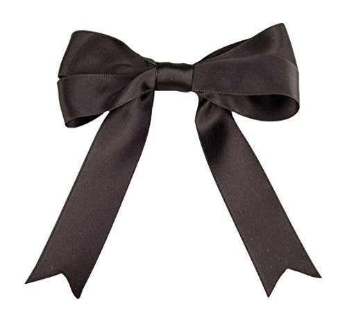 Ribbon Bazaar Luxious¬Æ Double Faced Satin 5/8 inch Espresso 25 Yards 100% Polyester Ribbon