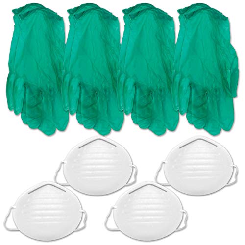 Beistle PSI Tools Of The Trade (Includes: 4 - Masks & 8 - Vinyl Gloves) Party Accessory (1 count) (12/Pkg)