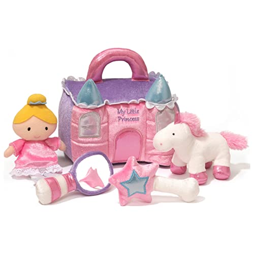 Baby GUND Princess Castle Stuffed Plush Playset, 8"