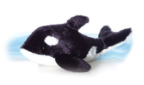 Aurora World ORCA 16634 8" Stuffed Animal Plush Toy, Small/6 x 14, Multicolor