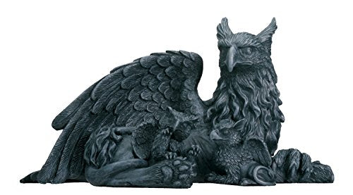 Pacific Trading Griffin With Babies - Collectible Figurine Statue Sculpture Figure