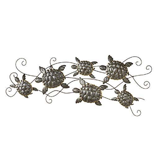 Ganz Midwest-CBK Galvanized Multi Turtle Wall Decor