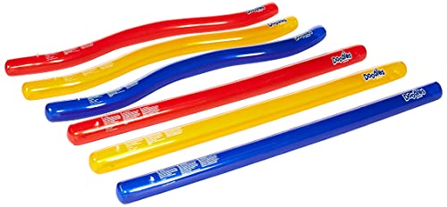 Swimline Doodles Inflatable Pool Noodle Float, 6 Count