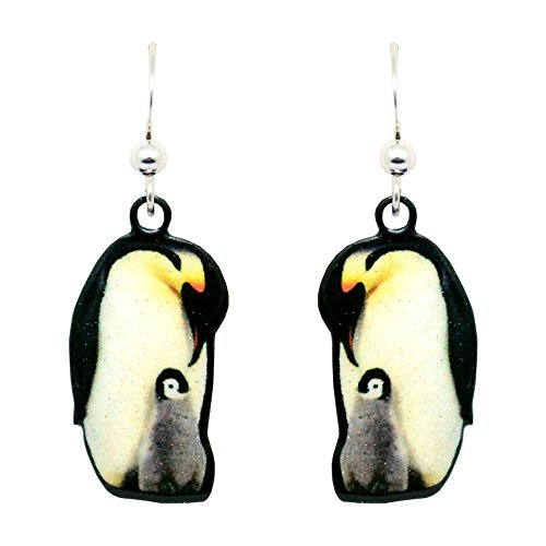 Penguin Earrings by d&