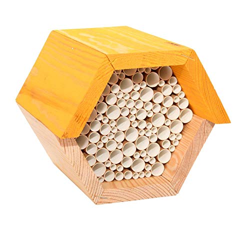 Esschert Fallen Fruits WA55 BEE House Hexagon, Brown