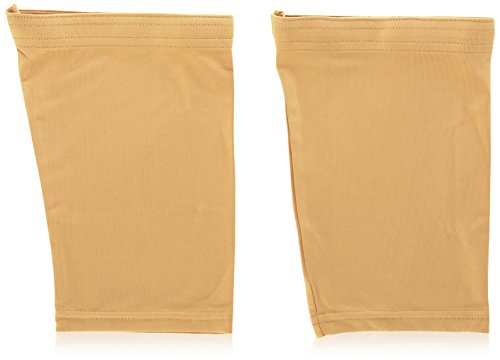 Tatjacket Tattoo Cover Up Concealer Sleeve, (2-PACK), Upper Arm or Calf coverage, UPF 50 Protection, Slip Free, for Men & Women (Unisex), (LARGE) (TAN)