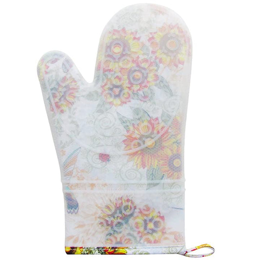 Two Lumps of Sugar Birds and Sunflowers Silli Mitt