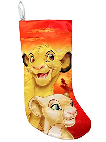 Kurt Adler The Lion King Simba & Nala Stocking Standard
