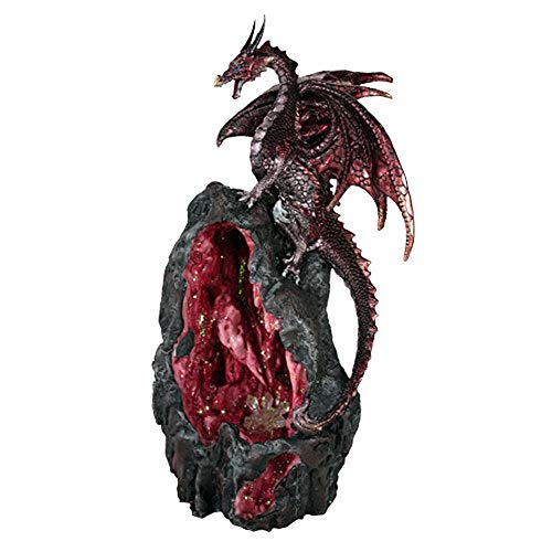Pacific Trading Dragon Backflow Incense Tower Collectible Figurine