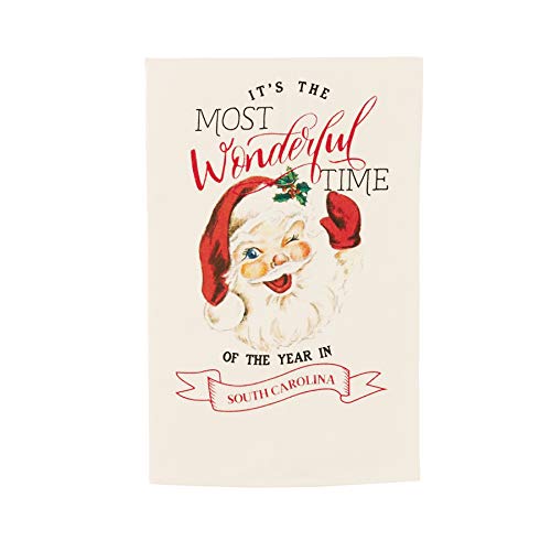 Mud Pie Christmas Towel,14.3 x 0.84 x 14.3,	Illinios Wonderful