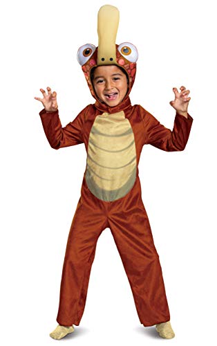 Disguise Disney Junior Gigantosaurus Rocky Classic Toddlers Costume, Red, Extra Small (3T-4T)
