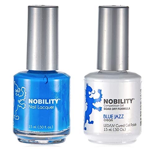 Lechat Nobility ‚Äì Gel Polish & Nail Lacquer Set (Neon Collection) 0.5oz (Blue Jazz NBCS058)